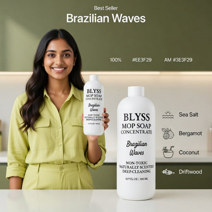 Blyss Natural Scented Mop Soap